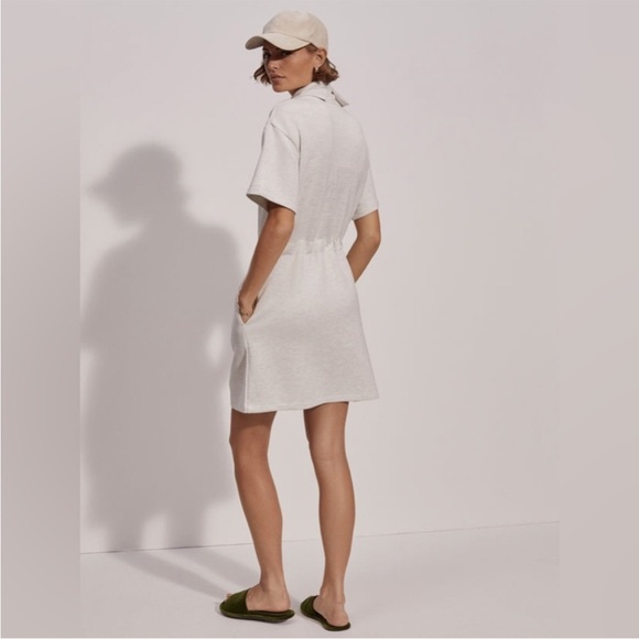 Varley Sophie Dress in Ivory Marl size XS - Picture 4 of 12